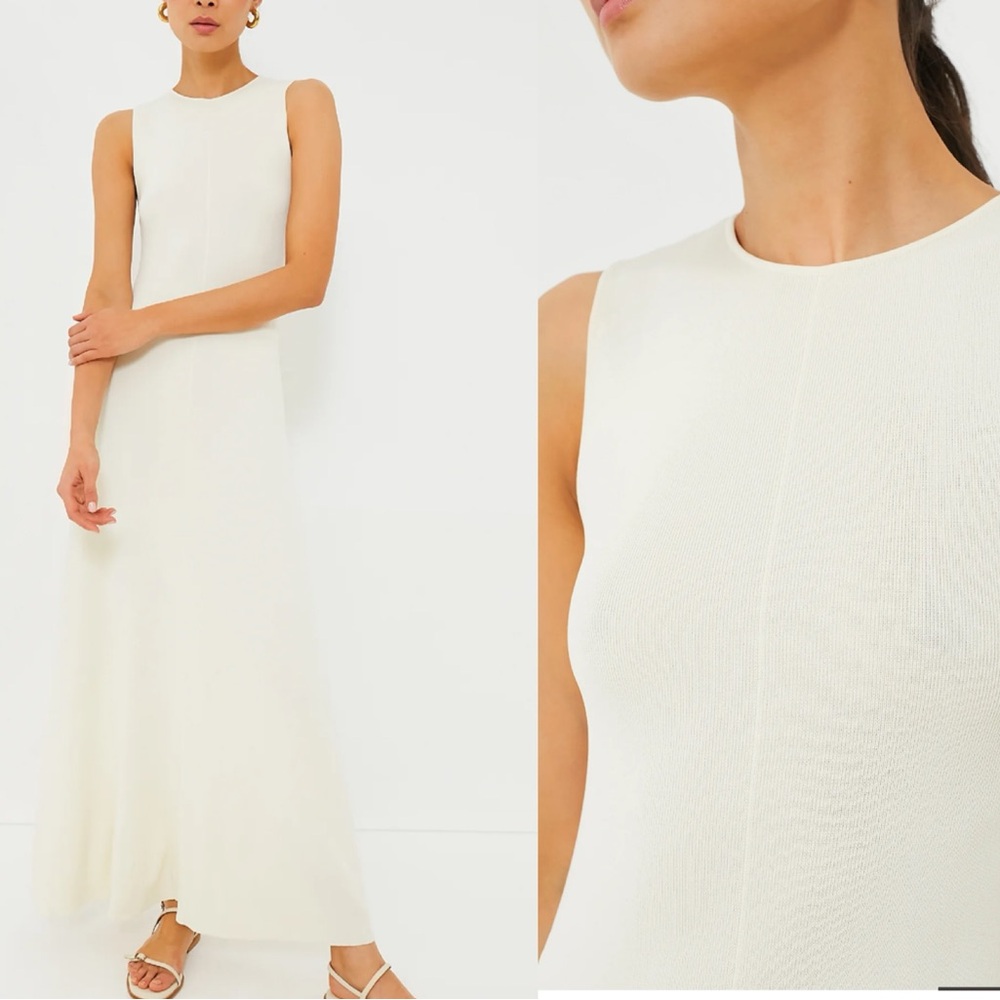 SOLID & STRIPED x Sofia Richie Grainge Ecru Lucerne Dress Various NEW
